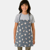 Speelse geesten Halloween patroon Schort (Insitu)