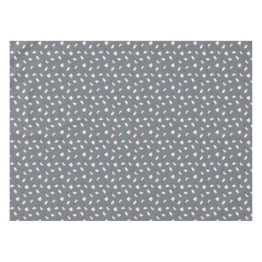 Speelse geesten Halloween patroon Tafelkleed (Voorkant (Horizontaal))