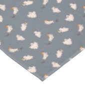 Speelse geesten Halloween patroon Tafelkleed (Gekanteld)