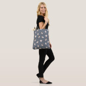 Speelse geesten Halloween patroon Tote Bag (Op model)