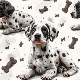 Speelse gevlekte puppy iPhone 15 case