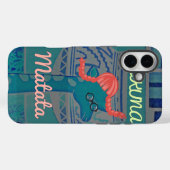 Speelse Giraffe Art: een Afrikaans genot Case-Mate iPhone Case (Achterkant (horizontaal))