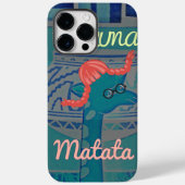 Speelse Giraffe Art: een Afrikaans genot Case-Mate iPhone Case (Achterkant)