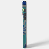 Speelse Giraffe Art: een Afrikaans genot Case-Mate iPhone Case (Achterkant / Links)