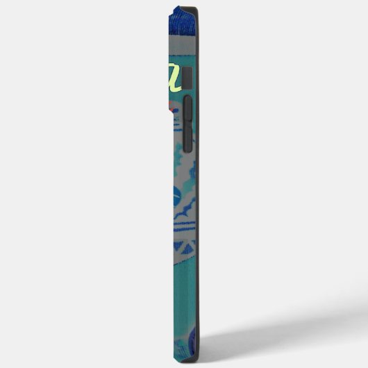 Speelse Giraffe Art: een Afrikaans genot Case-Mate iPhone Case (Achterkant / Links)