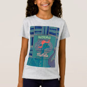 Speelse Giraffe Art: een Afrikaans genot T-shirt (Voorkant)