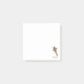 Speelse Giraffe Grappige Post-it® notes (Voorkant)