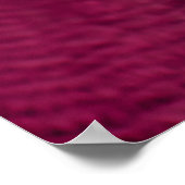 Speelse glamour in roze rollers poster (Hoek)