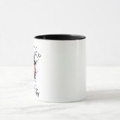 Speelse glazuur op mijn Cupcake Valentijnsmug Mok (Midden)