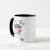 Speelse glazuur op mijn Cupcake Valentijnsmug Mok (Voorkant links)