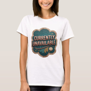 Speelse Goud NIET LEVERBAAR Draagbare Kunst T-shirt