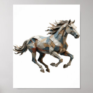 Speelse Grijze ABSTRACTE KUNST Grafisch ontwerp Poster