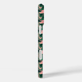 Speelse groene en roze golven Case-Mate iPhone case (Achterkant / Rechts)