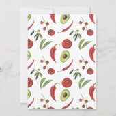 Speelse groene retro biologisch lokaal geteelde Ba Kaart (Achterkant)