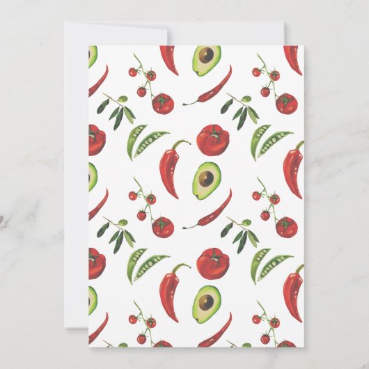 Speelse groene retro biologisch lokaal geteelde Ba Kaart (Achterkant)