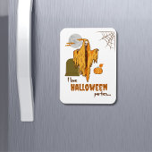 Speelse Halloween-feest Skelet Magneet