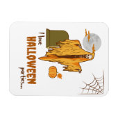 Speelse Halloween-feest Skelet Magneet (Horizontaal)