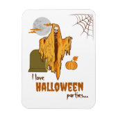 Speelse Halloween-feest Skelet Magneet (Verticaal)