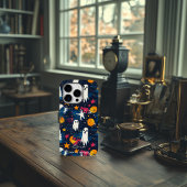 Speelse Halloween Geest Patroon Case-Mate iPhone Case