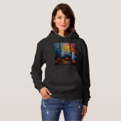 Speelse Halloween-geesten Hoodie (Voorkant volledig)