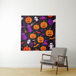 Speelse Halloween Wandkleed