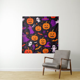 Speelse Halloween Wandkleed