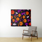 Speelse Halloween Wandkleed (In Situ (horizontaal))