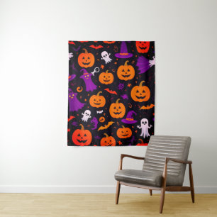 Speelse Halloween Wandkleed