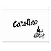 Speelse handgetekende plaatskaart kaart (Voorkant)