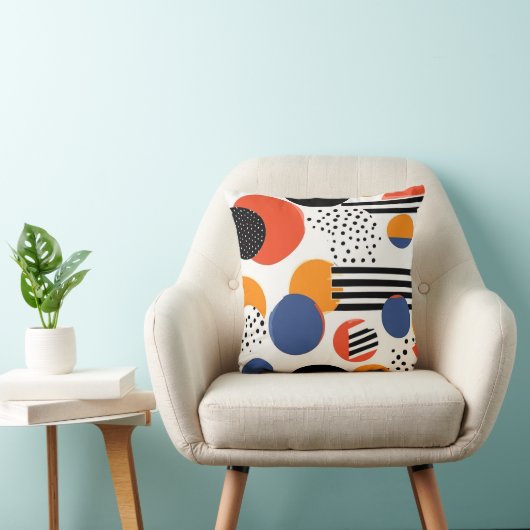 speelse harmonie kussen (Stoel)