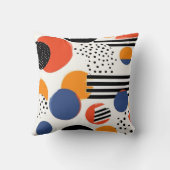 speelse harmonie kussen (Achterkant)