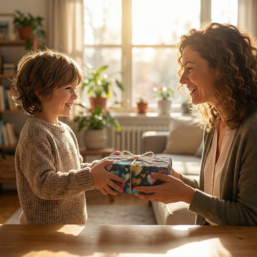 Speelse Heart Classroom: Kleurrijke kunst van Kind Cadeaupapier
