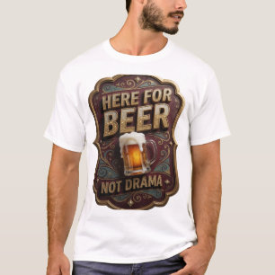 Speelse 'HIER VOOR BIJEN NIET DRAMA' Grafische T-s T-shirt