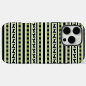 Speelse Hond Streep Patroon Case-Mate iPhone Case (Achterkant (horizontaal))