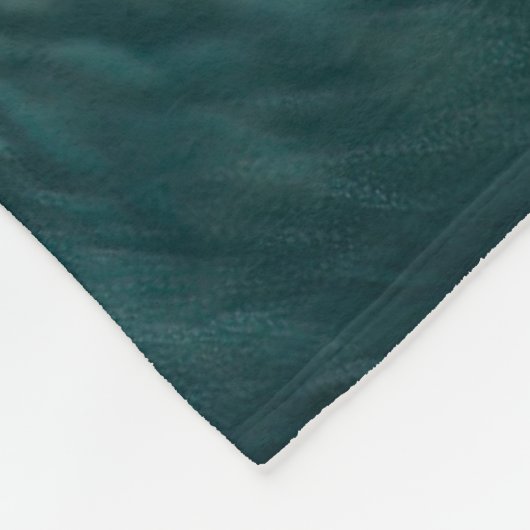 Speelse hond zwemmen onder water ontwerp fleece deken (Hoek)