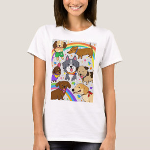 Speelse honden Puppies T-shirt