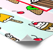 Speelse IJssalon Poster (Hoek)