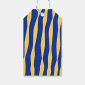 Speelse Italiaanse citroen dank je wel bruidsdouch Cadeaulabel (Achterkant)