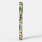 Speelse jaren 80 Doodle Art Pattern Case-Mate iPhone Case (Achterkant / Rechts)