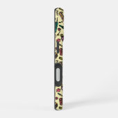 Speelse jaren 80 Doodle Art Pattern iPhone 16 Hoesje (Rechterkant)