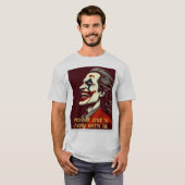 Speelse Joker - Waterverf Wash Dream T-shirt (Voorkant volledig)