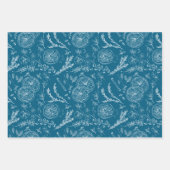 Speelse Juweeltoon Moderne Nordic Line Art Inpakpapier Vel (Voorkant 2)