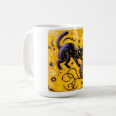 Speelse Kat Garentbal Koffiemok (Voorkant links)