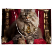 “Speelse kat ontwerp tas – Cute Accessoire voor ka Groot Cadeauzakje (Achterkant)