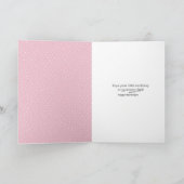 speelse kat voor 19e verjaardag kaart (Binnen)