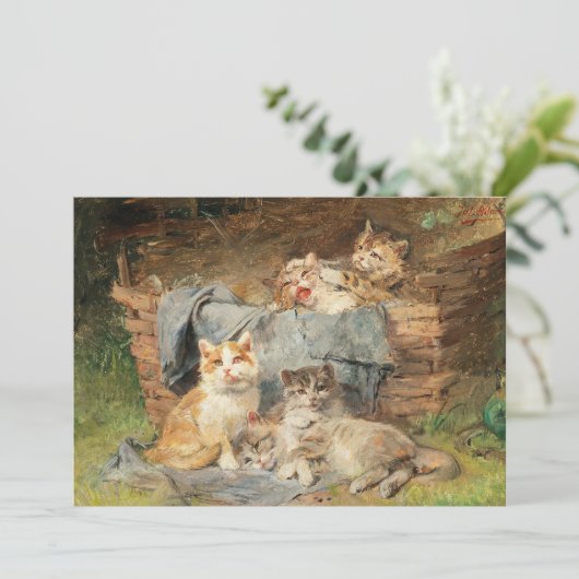 Speelse katten | Julius Adam de Jongere (Staand voorkant)