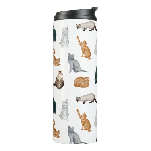 Speelse Katten Mok (Gedraaid links)