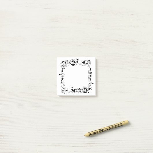 Speelse Katten  Post-it® Notes (Op bureau)