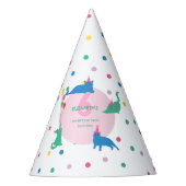 Speelse Katten Purrfecte Verjaardagsfeestje Feesthoedjes (Voorkant)