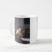 Speelse Kattenschoen Fun Koffiemok (Voorkant links)